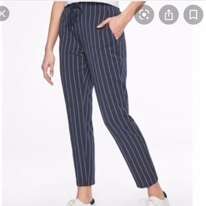 Athleta petite pinstripe pants